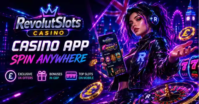 RevolutSlots Casino App banner
